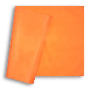 Papier de soie en feuilles, qualité Premium, orange -17g/m²