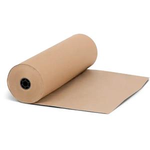 Papier de calage, brun  en rouleau, en papier recyclé