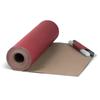 Rouleau de papier cadeau kraft rouge, 50cmx120m