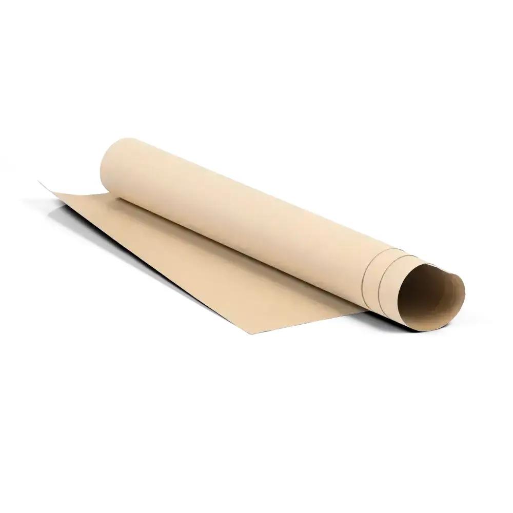 Rouleau de papier cadeau kraft crème, 50cmx120m