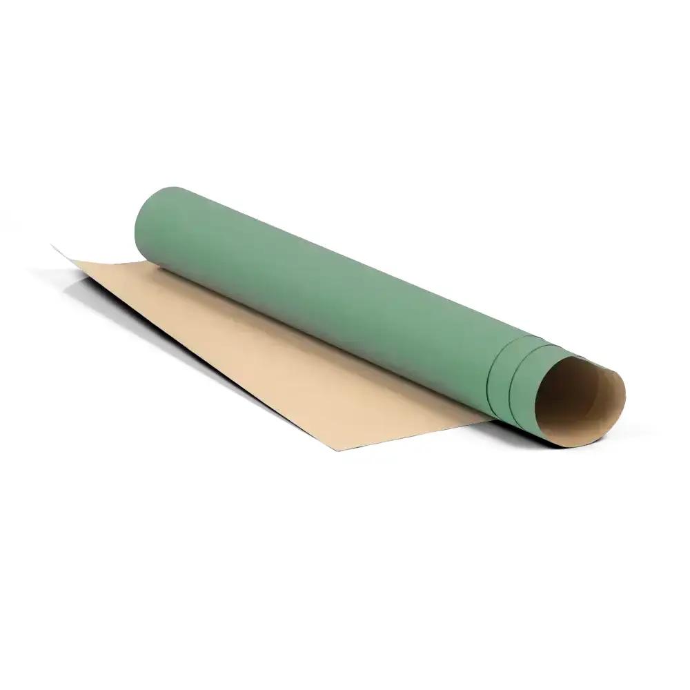 Rouleau de papier cadeau kraft vert foncé, 50cmx120m