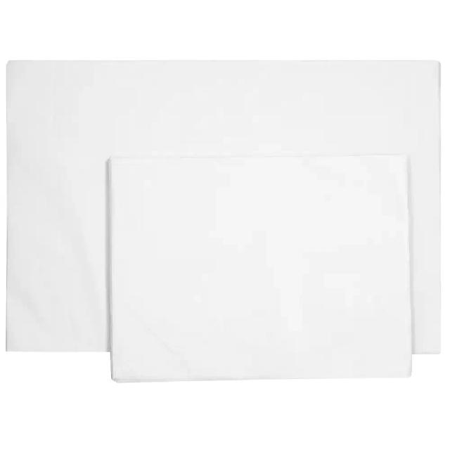 Papier de soie en feuilles, blanc - 15g/m²